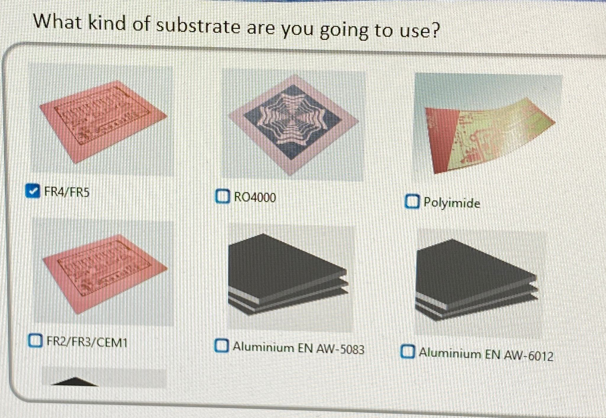 Kind of subtrate