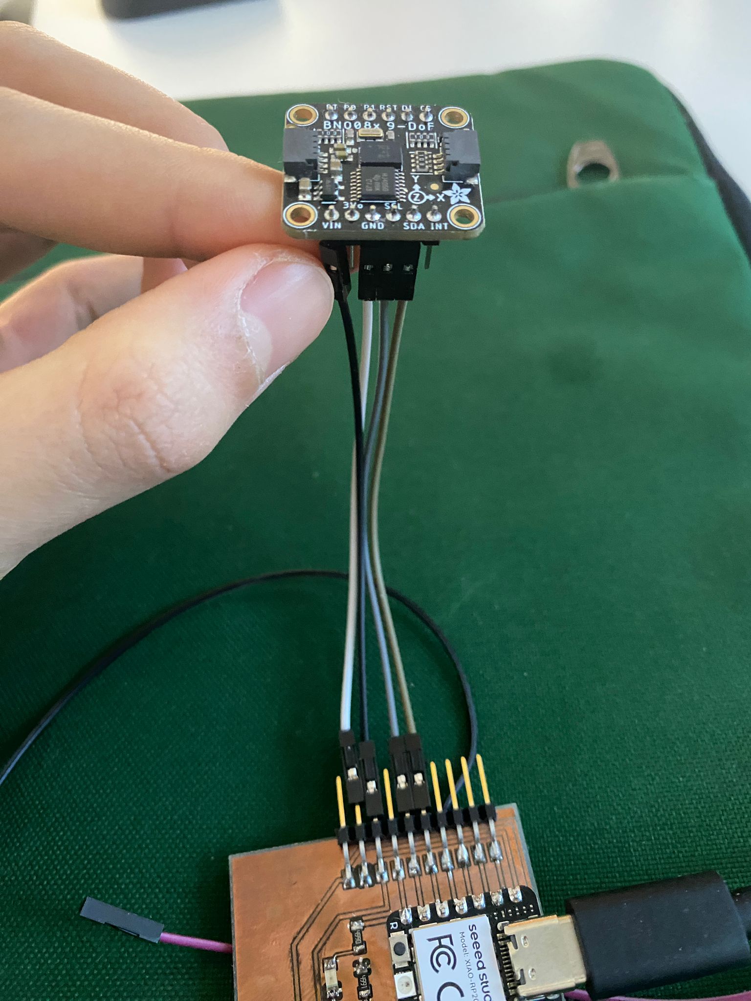 Connection between PCB and BNO085