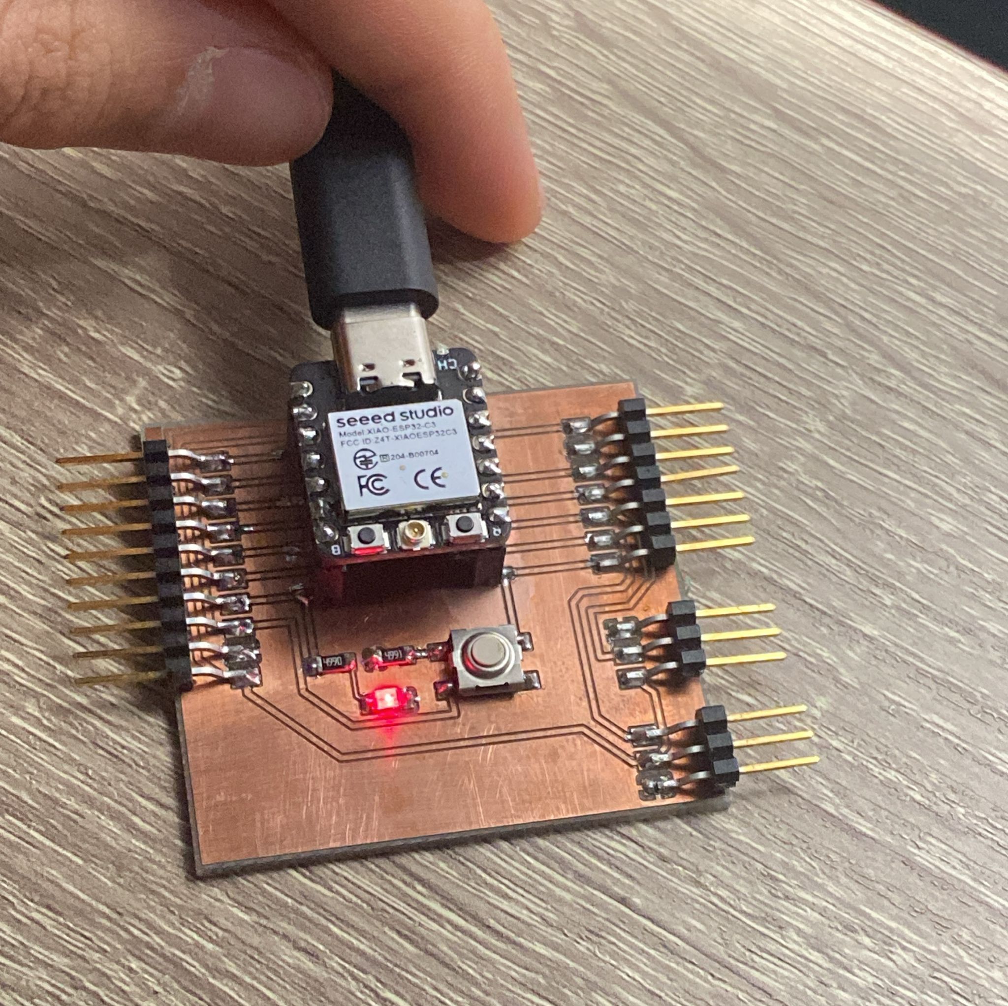 LED working - successful control